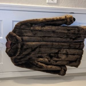 Dennis Basso Faux Fur Coat